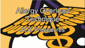 Allergy Overload Technique Procedures Video Membership
